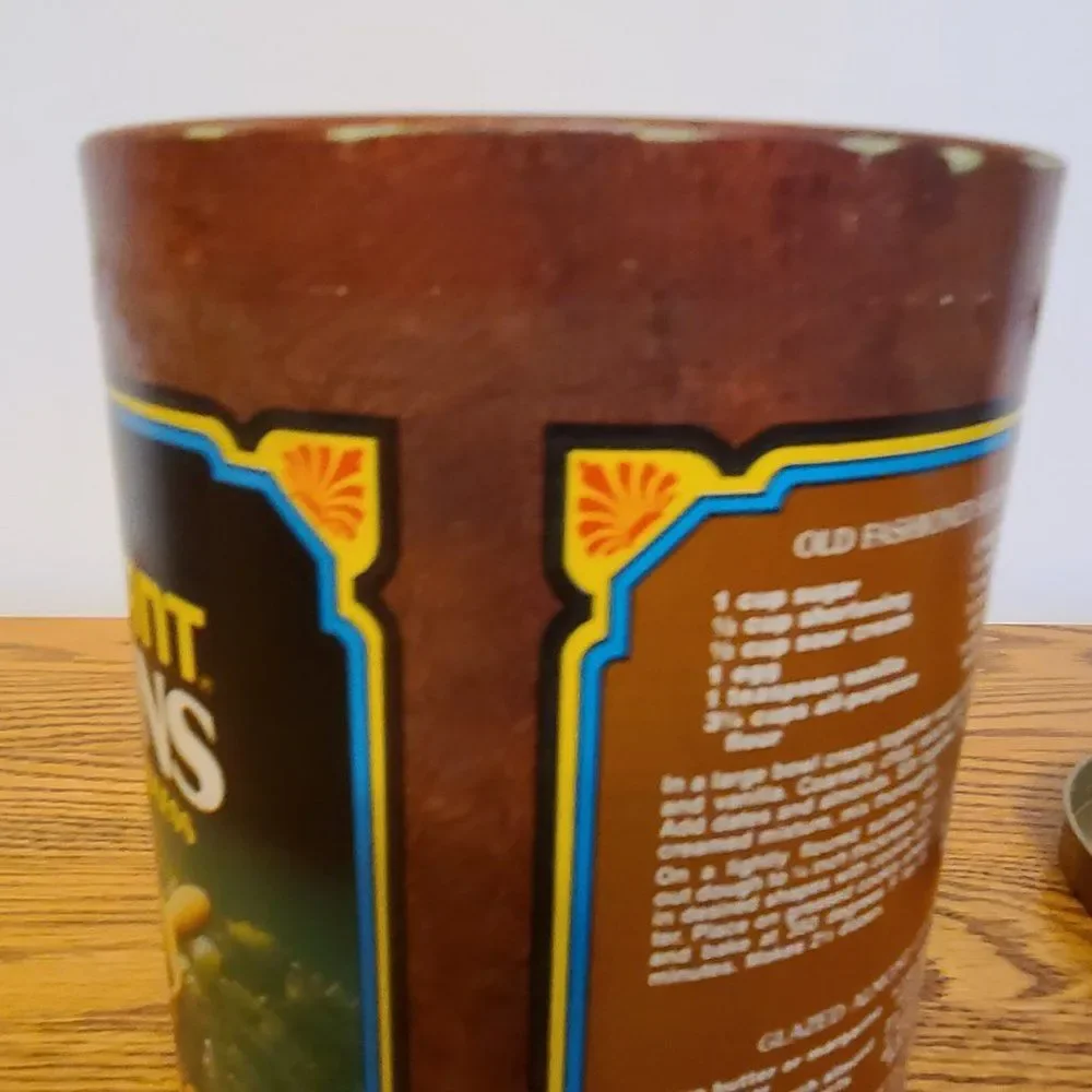 Retro Vintage Tin Sun Giant Raisins Advertising Cookie Tin Canister by Cheinco